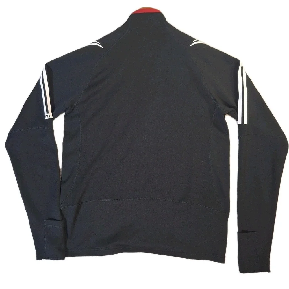 Polo Sport Ralph Lauren Pullover Womens‎ Medium Blue 1/4 Zip  Performance Crest